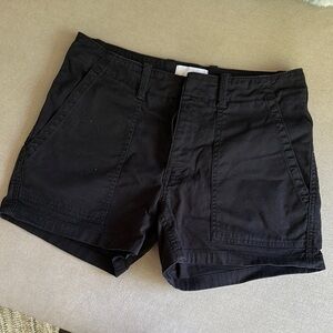 Black DU/ER Shorts